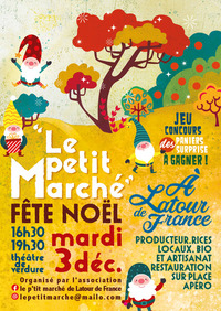 LE PETIT MARCHÉ FÊTE NOËL - LATOUR DE FRANCE